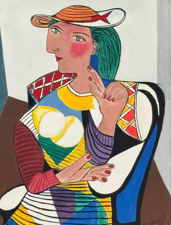 Painting Reproduction Picasso 6 - Woman